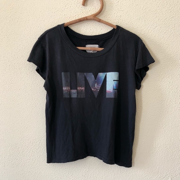 Current/Elliott Tops - Current/Elliott Graphic Band Tee S